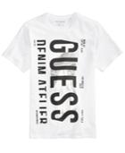 Guess Men's Denim Atl Logo Print T-shirt