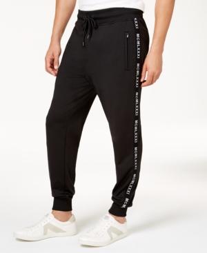 Guess Men's Text Tape Jogger Pants