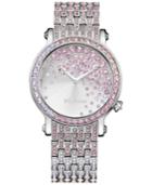 Juicy Couture Women's Crystal Accent Stainless Steel Bracelet Watch 36mm 1901347