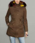 The Fur Vault Fox-fur-lined Hooded Parka