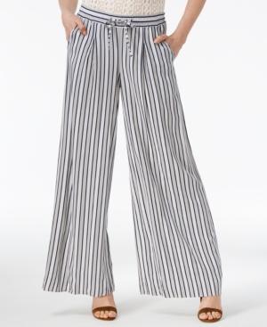 Jack By Bb Dakota Maximus Striped Wide-leg Pants