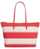 Lacoste L1 Stripe Large Shopper Bag