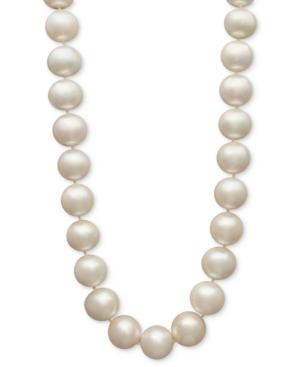 Belle De Mer Pearl Necklace, 14k Gold Cultured Freshwater Pearl Strand (12-13mm)