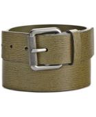Calvin Klein Men's Flat Strap Belt