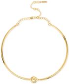 Kenneth Cole New York Gold-tone Linked Collar Necklace