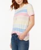 Carbon Copy Striped Short-sleeve T-shirt