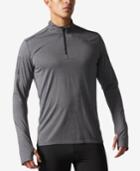 Adidas Men's Climalite Response Half-zip Running Top