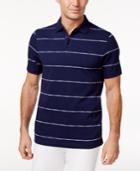 Tasso Elba Men's Stripe Cotton Polo