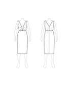 Fame And Partners Moroccan Dream V-neck Petti Dress