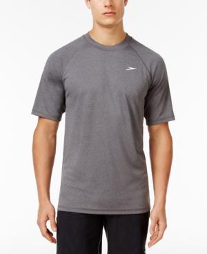 Speedo Men's Crew-neck Heathered Swim T-shirt