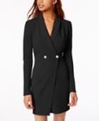 Planet Gold Juniors' Button Blazer Dress