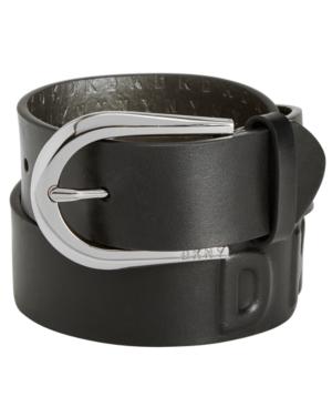 Dkny Puffed Logo Belt, Created For Macy's