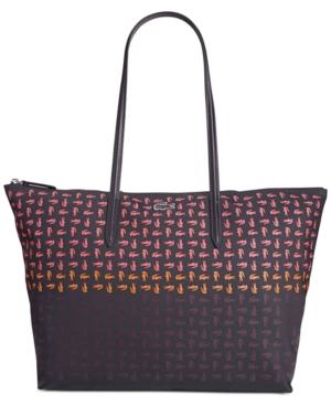 Lacoste L1 Printed Large Shopper Bag