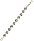 Charter Club Gold-tone Crystal Cluster Link Bracelet, Created For Macy's