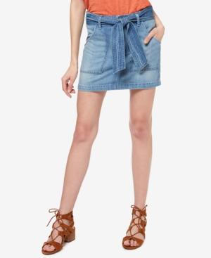 Sanctuary Karate Cotton Denim Skirt