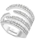Diamond Claw Statement Ring (1-1/3 Ct. T.w.) In 14k White Gold