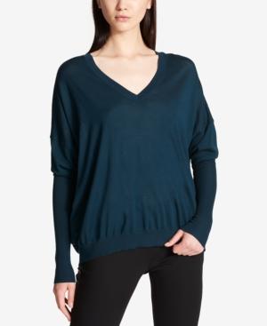 Dkny Drop-shoulder Sweater