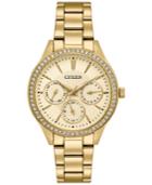 Citizen Women's Quartz Gold-tone Stainless Steel Bracelet Watch 36mm Ed8168-58p, A Macy's Exclusive Style