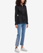 Dkny Linen Button-up Jacket, Created For Macy's