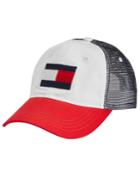 Tommy Hilfiger Men's Tourist Colorblocked Embroidered-logo Trucker Hat