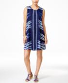 Style & Co. Printed Sleeveless Dress, Only At Macy's
