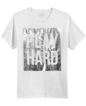 Guess Men's Play Hard Graphic Print T Shirt