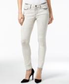 Calvin Klein Jeans Released Hem Erased Charcoal Wash Skinny Jeans