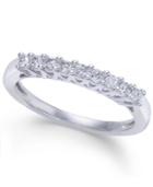 Diamond Nine-stone Band (1/4 Ct. T.w.) In 14k White Gold
