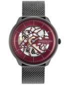 Kenneth Cole New York Men's Gunmetal Stainless Steel Mesh Bracelet Watch 42.5mm