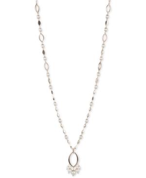 Ivanka Trump Gold-tone Imitation Pearl 36 Pendant Necklace