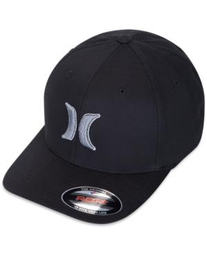 Hurley Men's Suits 2.0 Embroidered Logo Flexfit Hat
