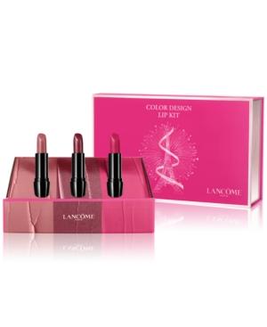 Lancome 3-pc. Color Design Lip Set, Created For Macy's