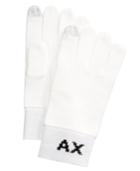 Armani Exchange Men's Letter Knit Gloves