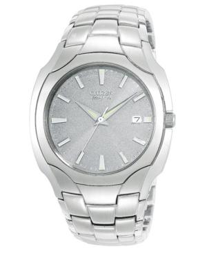 Citizen Men's Eco-drive Stainless Steel Bracelet Watch 36mm Bm6010-55a
