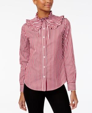 Love Moschino Ruffled Shirt