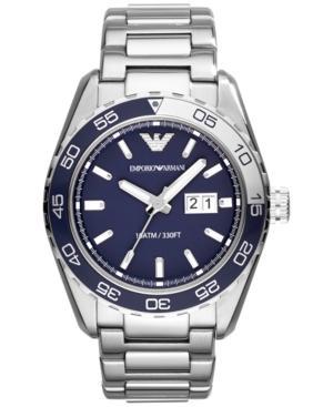 Emporio Armani Men's Stainless Steel Bracelet Watch 46mm Ar6048