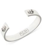 R.t. James Silver-tone Skull Open Cuff Bracelet, A Macy's Exclusive Style