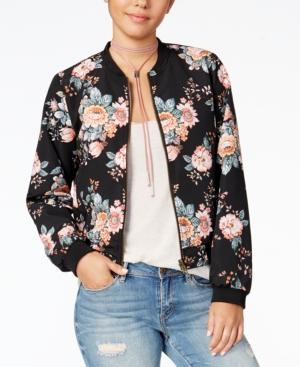 Hippie Rose Juniors' Reversible Bomber Jacket
