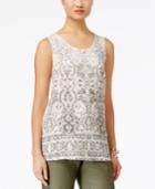 Inc International Concepts Lace Top, Only At Macy's
