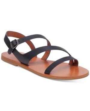 Lucky Brand Alexcia Flat Asymmetrical Sandals Women's Shoes