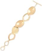 Kenneth Cole New York Gold-tone Leaf Flex Bracelet