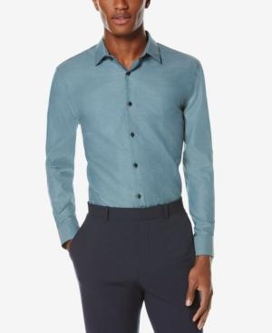 Perry Ellis Men's Classic-fit Performance Wrinkle-resistant Dress Shirt