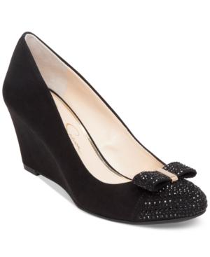 Jessica Simpson Sammi Bow Wedge Pumps Women's Shoes