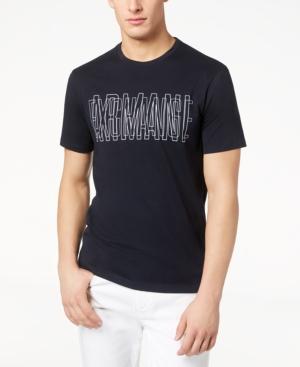Armani Exchange Men's Logo-print T-shirt, Created For Macy's