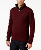 Barbour Half-zip Mock-collar Wool Sweater