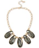 Robert Lee Morris Soho Gold-tone Stone Statement Necklace, 16 + 3 Extender