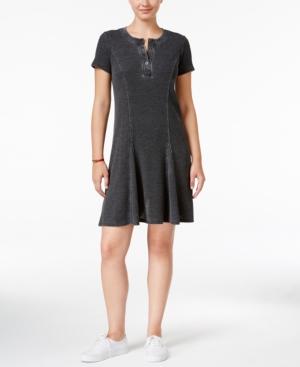 G.h. Bass & Co. Burnout Fit & Flare Dress