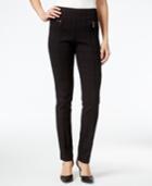 Style & Co. Plaid Printed Skinny Pants, Only At Macy's