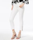 I.n.c. Step-hem Skinny Jeans, Created For Macy's