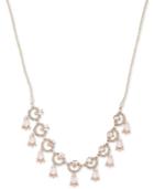 Marchesa Gold-tone Multi-stone Slider Necklace